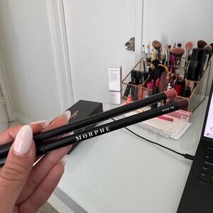 Morphe Lip Liner Duo - Wine Me & Blackseat love